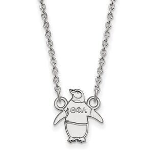 Sterling Silver Theta Phi Alpha XS (Tiny) Necklace